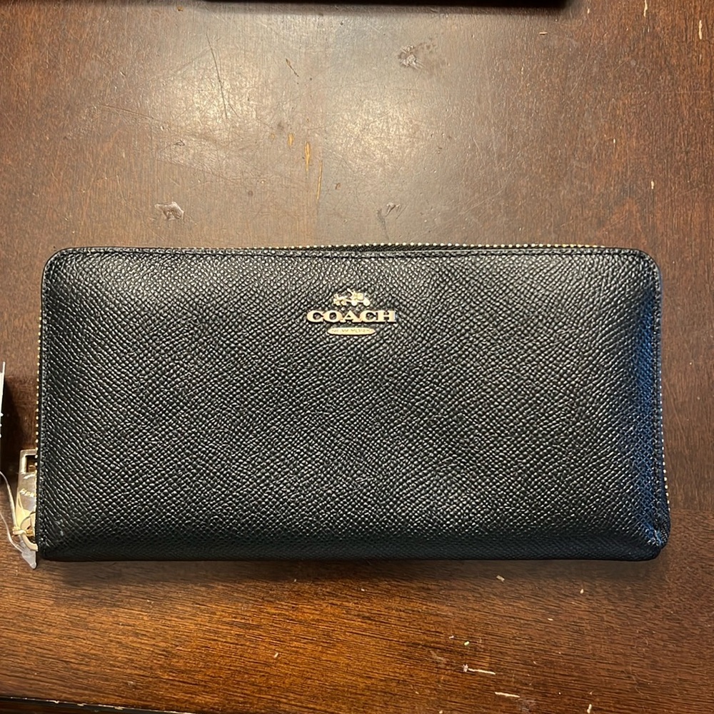Coach Accordion Zip Wallet